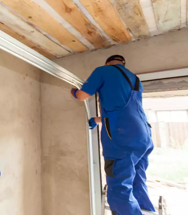Garage Door Rail Replacement Medley