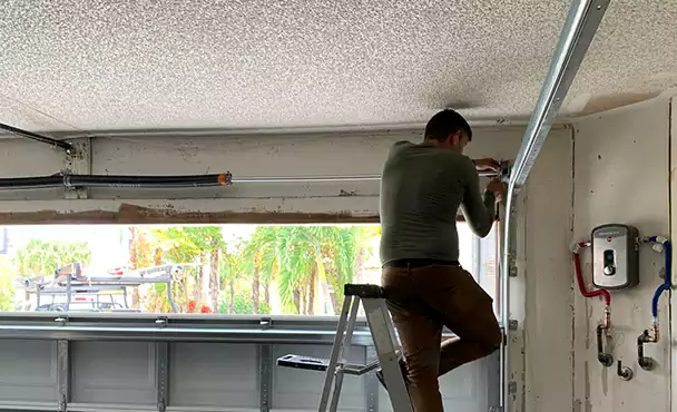 Garage Door Rail Replacement in Medley, FL