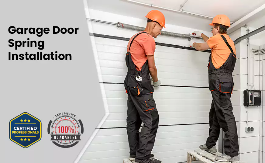Garage Door Spring Installation in Medley, FL