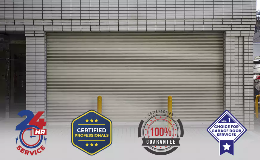 New Amarr Automatic Roll Up Garage Doors Installation in Medley, FL