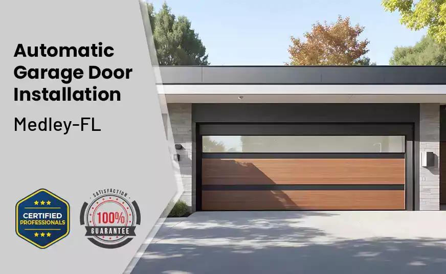 Automatic Garage Door Installation  Medley-FL 