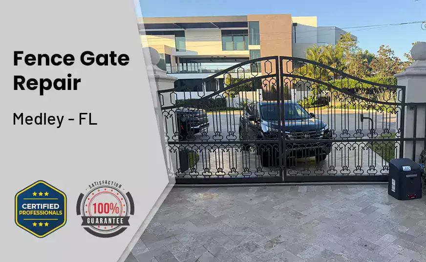 Fence Gate Repair Medley - FL 