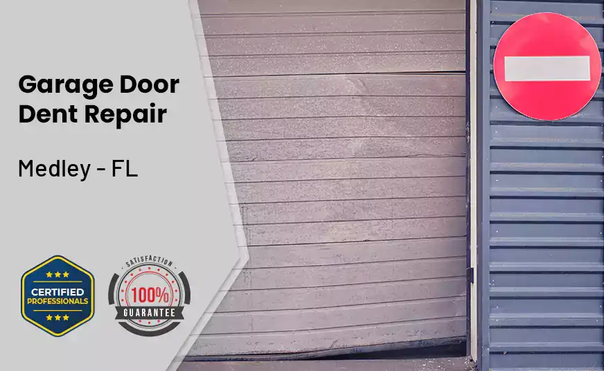 Garage Door Dent Repair Medley - FL 