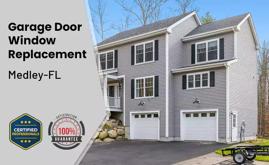 Garage Door Window Replacement Medley-FL 